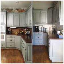 After removing the painter's tape, i noticed a bit of a gap between the painted tile and the wall. How To Paint Kitchen Tile And Grout An Easy Kitchen Update