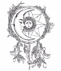 Pin By Groblertanya On Colouring Moon Coloring Pages Star Coloring Pages Dream Catcher