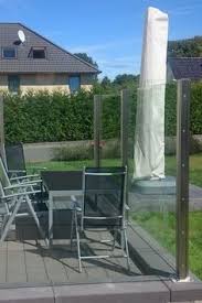 Sichtschutz Densa Mit Anbringung Auf Mauer Und Schragschnitt Garten Pinterest