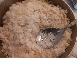 Baby White And Green Lima Beans And Rice Cooking Recipes Lima Beans Dinner