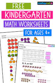 10 free kindergarten math worksheets pdf downloads mashup math