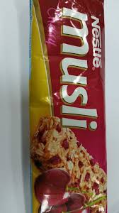 Von kolumbien bis malaysia, von australien bis in die schweiz: Musli Cherry Nestle 40g