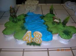 Dad S B Day Cupcakes Birthday Cakes Hunting Cupcakes Cupcake Cakes Pull Apart Cupcakes