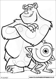Monsters Inc Colouring Pages From Kids Colour In Books Monster Coloring Pages Disney Coloring Pages Coloring Pictures