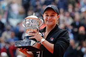 The ayla malaysian open, nottingham and the wta elite trophy. Ash Barty With Trophy Abc News Australian Broadcasting Corporation
