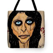 Alice Cooper Prince of Darkness Sticker by Geraldine Myszenski