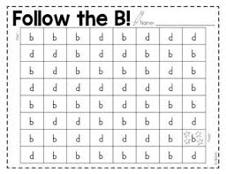 B And D Confusion Activities Dyslexia Activities Phonics Reading Kids Math Worksheets