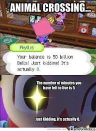 Breaking the 4th wall here, huh? Animal Crossing Memes