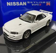 1:43 Nissan Skyline GT-R V-SPEC II R34 | eBay