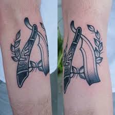 #tattoos #tattoo #american traditional #tattooed girls #straight razor #my post #traditional tattoo #old school. Latest Straight Razor Tattoos Find Straight Razor Tattoos