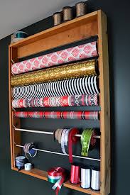Video & lots of photos on the blog post. Wrapping Paper Storage Rack In A Craft Room Angie S Roost