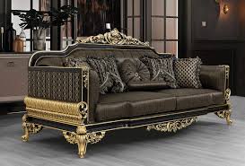 We offer gorgeous living room furniture sets in different styles and colors so it's easy to find your perfect match. Casa Padrino Luxury Baroque Living Room Set Gray Black Gold 2 Sofas 2 Armchairs 1 Coffee Table Ornate Baroque Living Room Furniture
