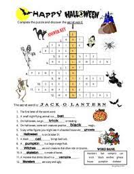 Daily themed crossword is the new wonderful word game developed by playsimple games, known by his best puzzle word games on the android and apple store. Halloween Crossword Puzzle With A Secret Word By Agamat Teachers Pay Teachers Crossword Puzzle Crossword Crossword Puzzles