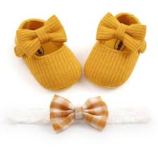 Zenbath Lovely Baby Girl Anti Slip Walking Shoes With Big Bowknot Walmart Com Walmart Com