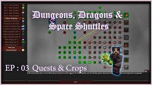 See full list on curseforge.com Jd Plays Minecraft Dungeons Dragons And Space Shuttles Quests Crops Ep003 Youtube