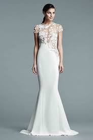 J Mendel Spring 2017 Spring Wedding Dress Illusion Neckline Wedding Dress Wedding Dress Inspiration