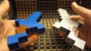 To make a stronger sword, look underground for stone, iron, or, if you mine deep enough, diamond. Lego Minecraft Swords Tutorial Youtube