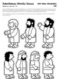 Get the most from your start page with one of these five favorites. Tiny Bible Treasures 08 Zacchaeus Meets Jesus Flannelgraph B W Pdf