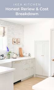 In the end the entire project costed about $7,000 total. Ikea Kitchen Remodel Cost Home Decor