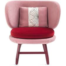 Moroso Ariel Small Armchair Red 110 490 Uah Liked On Polyvore Featuring Home Furniture Chairs Plush Chair Red Ar Small Armchair Plush Chair Furniture