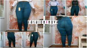 Fashion Nova Plus Size Jeans Try On Review 3xl