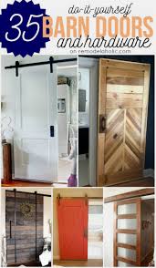 These diy sliding barn doors are an easy way to bring character to your home. Remodelaholic 35 Diy Barn Doors Rolling Door Hardware Ideas