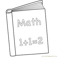 Rather than buying a generic book, make one yourself using photographs that carry meaning. Math Book Coloring Page For Kids Free Books Printable Coloring Pages Online For Kids Coloringpages101 Com Coloring Pages For Kids