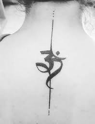 Om tattoo symbol on thigh @famous_misfit13. 21 Best Small And Minimalist Tattoos That Are Absolutely Adorable