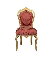Die rote farbe ist eine intensive und extravagante farbe, die ohne ausnahme die blicke auf sich zieht. Barock Stuhl Rot Gold Dusseldorf Barock Mobel Stuhle Antik