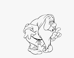 Click the happy dwarf coloring pages to view printable version or color it online (compatible with ipad and android tablets). Drawing Snow White And The Seven Dwarfs Snow White Dwarfs Coloring Hd Png Download Transparent Png Image Pngitem