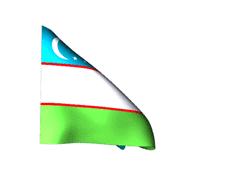 Die flagge usbekistans wurde offiziell am 18. Flagge Usbekistan Animierte Gif Gif Animation