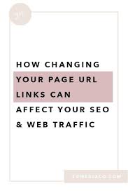 How Changing Your Page Url Links Can Affect Your Seo Web Traffic Launch With Erika Web Traffic Seo Traffic