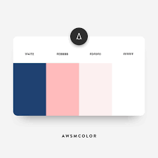 Beige, white and pink, turquoise blue and natural green color. 43 Beautiful Color Palettes For Your Next Design Project