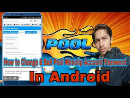 8 ball pool by miniclip is the world's biggest and best free online pool game available. How To Change Password 8 Ball Pool Miniclip Youtube