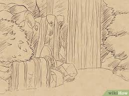 Ada gambar air terjun, pepohonan, pegunungan, pedesaan, dan hal lainnya. Cara Menggambar Air Terjun Dengan Gambar Wikihow