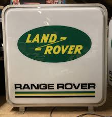 All our staff are highly. Vintage Land Rover Range Rover Garage Illuminated Hanging Sign Lightbox Eighties De Autoboerderij