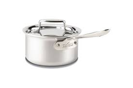 All Clad D5 Brushed Stainless 1 1 2 Qt Sauce Pan W Lid Cookware Set Cooking Stores Summer Corn Chowder