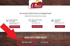 How to check your applebee's gift card balance dine out with your applebee's gift cards and enjoy every last penny. Applebee S Gift Card Balance Giftcardstars