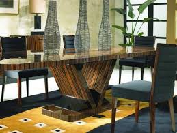 Nicole Miller Ritz Dining Table In Ebony Wood Dining Table Table Dining Table Design