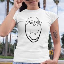 Maddymaddy Fyridk Smiling Wholesome Wojak Soyjak Shirt in 2023 | Shirts,  Wholesome, Cool shirts