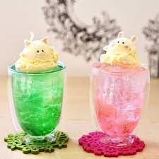 もこたさんの投稿 breu me ことりっぷ クリームソーダ コーヒーフロート ラテアート