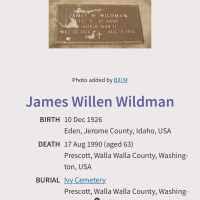 James Willen Wildman (1926–1990)