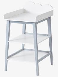 table a langer ligne nuage blanc gris 2 table a langer panier rangement mobilier de salon
