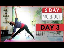 6 Day Workout With Rashmi Simple Easy Exercises For Beginners Youtube Easy Workouts Workout Days Workout