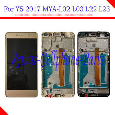 More than 2000 huawei mya l22 phone at pleasant prices up to 39 usd fast and free worldwide shipping! 5 0 Inch Full Lcd Display Touch Screen Digitizer Assembly Frame Cover For Huawei Y5 2017 Mya L02 Mya L03 Mya L22 Mya L23 Mobile Phone Lcd Screens Aliexpress