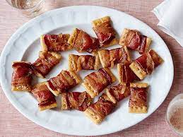 Holiday Bacon Appetizers Recipe Best Thanksgiving Appetizers Food Network Recipes Appetizer Recipes