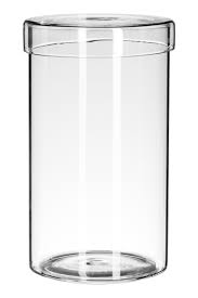 Clear Glass Glass Jar With A Lid Diameter 4 3 4 In Height 7 3 4 In Glass Jars With Lids Glass Jars Clear Glass