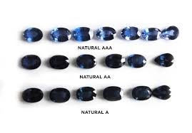 A Buyers Guide To Sapphire Qualities Natural Aaa Vs Aa Vs A