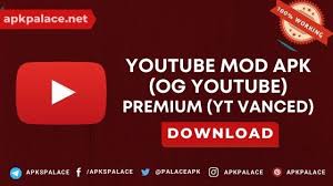 Youtube Vanced Apk Mod Premium Ogyoutube 2020 Download Youtube Music App Youtube Design