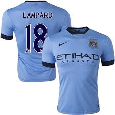 Manchester city football club is an english football club based in manchester that competes in the premier league, the top flight of english football.founded in 1880 as st. Men S 18 Frank Lampard Manchester City Fc Jersey 14 15 Spain Football Club Nike Authentic Sky